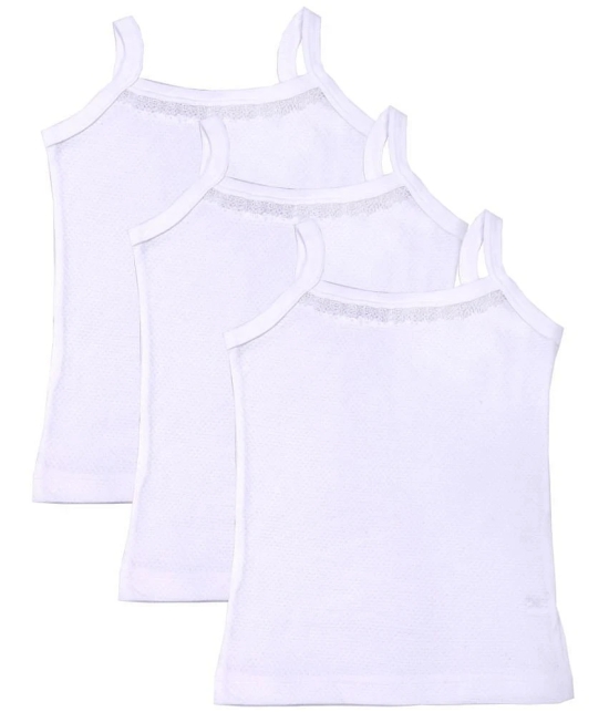 BODYCARE Girls Vest Dori Neck Sleeveless Pack Of 3… - None