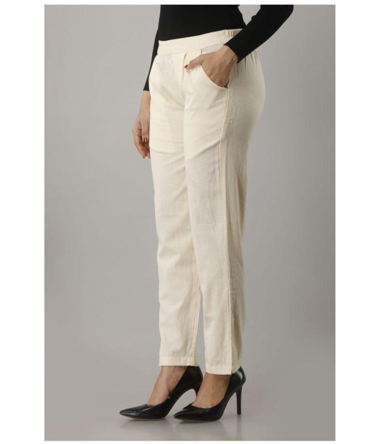 FabbibaPrints Cotton Cigarette Pants - Single - 32