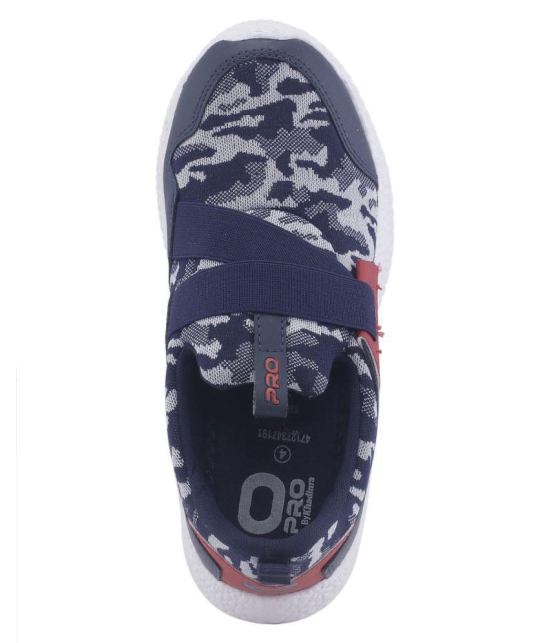 Khadims Pro Boys Navy Activity Sneakers - None