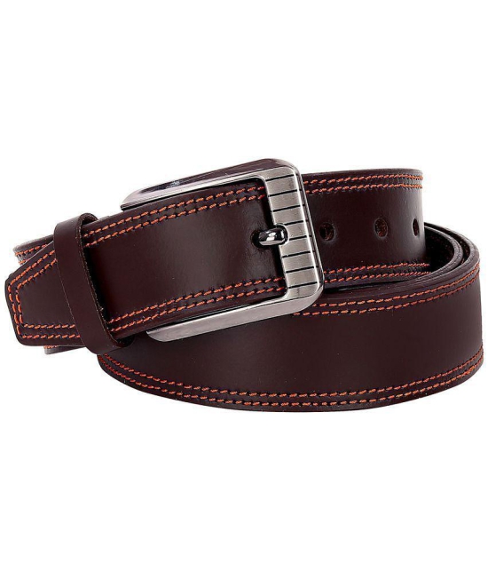 Leather World - Leather Men''s Casual Belt ( Pack of 1 ) - None