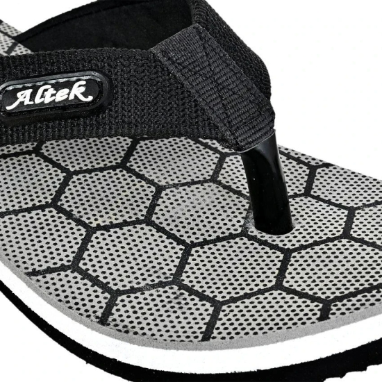 Altek - Grey Mens Thong Flip Flop - None