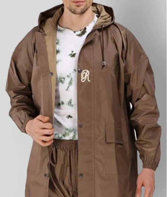 Goodluck Brown Rain Suit - 2XL