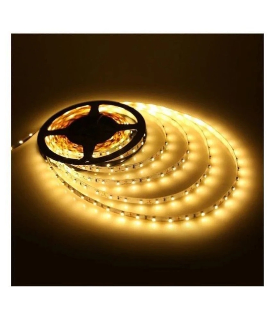 EmmEmm Premium 4 Meter 12 Volt Non Waterproof Self Adhesive Cuttable Led Strip Light for Car/Bike/SUV/Trucks/Autos & Other Automotives