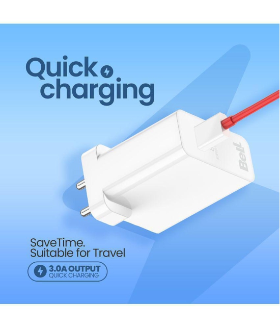 Bell - Type C 6.8A Wall Charger - White