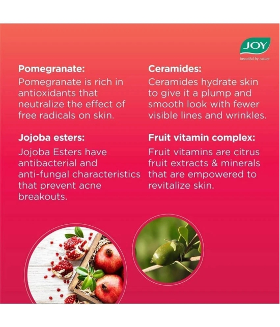 Joy Skin Fruits Fast Absorbing Light Moisturizer Face Cream, 150ml (Pack of 1)