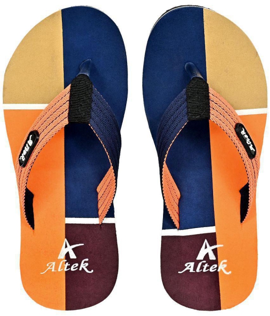 Altek - Navy Mens Thong Flip Flop - None