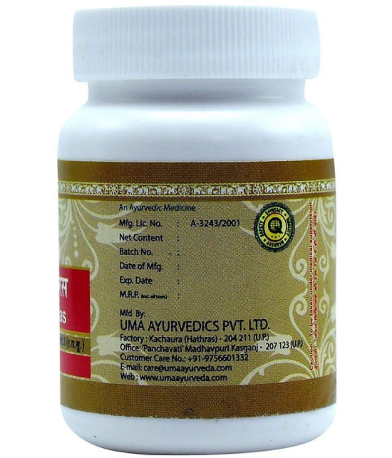 UMA AYURVEDA Ekangvir_Ras_40_Tab Tablet 1 kg Pack Of 1