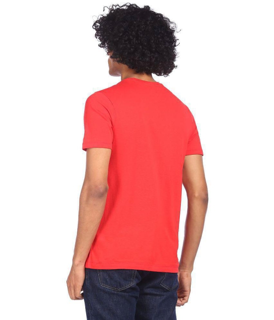 Colt - Cotton Regular Fit Red Men's T-Shirt ( Pack of 1 ) - None