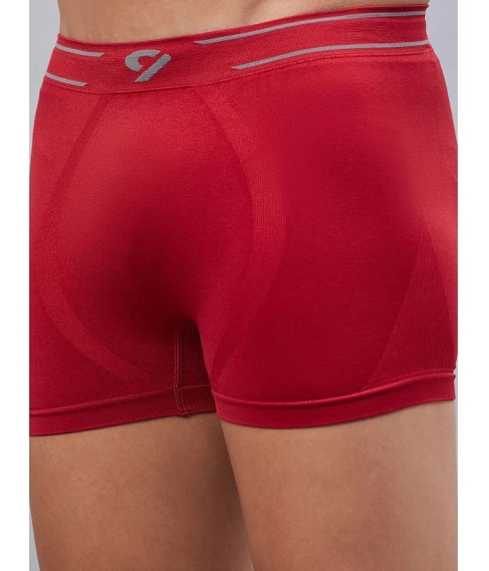 C9 Airwear - Red Nylon Mens Trunks ( Pack of 1 ) - None