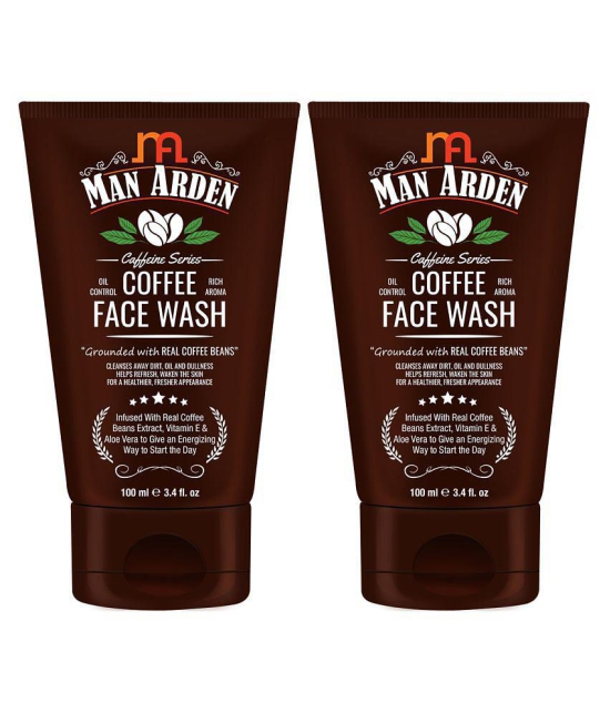 Man Arden Coffee Face Wash 100 mL Pack of 2