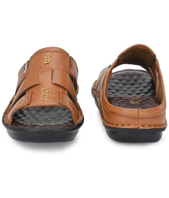 softio - Tan Mens Sandals - None