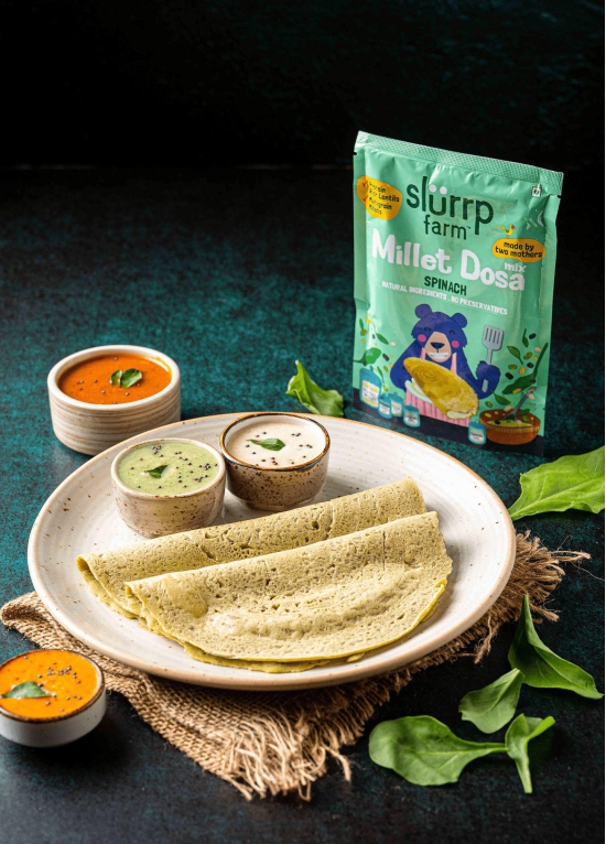 Spinach Multigrain Millet Dosa Mix