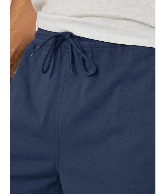 Radprix Blue Cotton Mens Shorts ( Pack of 1 ) - None