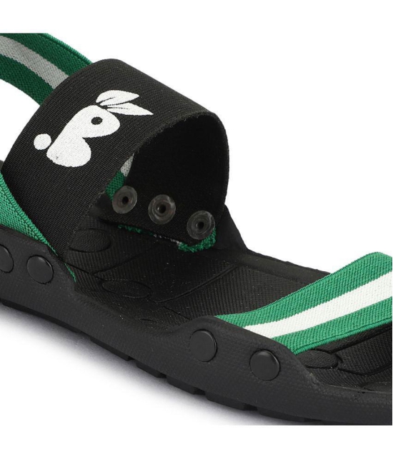 Buxton - Green Mens Floater Sandals - None