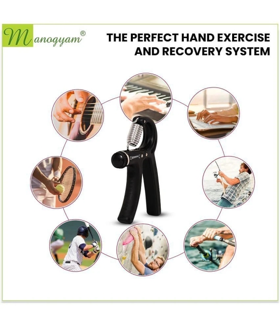 Hand Gripper-Best Hand Exerciser Grip Strengthener Adjustable 10 Kg To 40 Kg - Multi Color