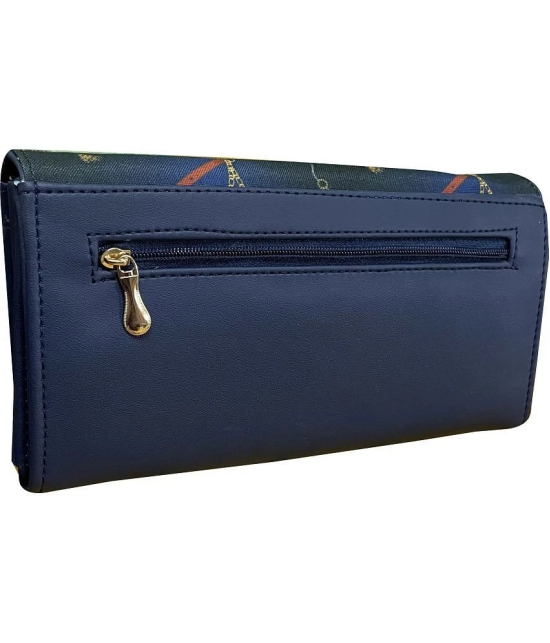 Nicoberry - Blue Faux Leather Handheld - Blue