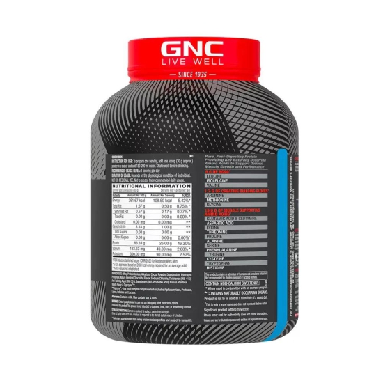 GNC AMP Pure Isolate Powder-4.0  Kg / Chocolate Frosting