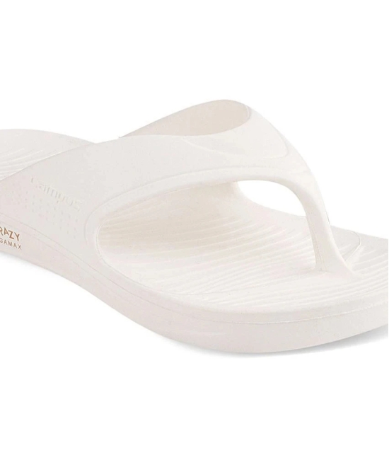 Campus - Off White Mens Thong Flip Flop - None