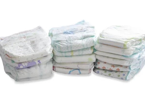 A-grade Cottony Soft Baby Diaper - (75 pcs )