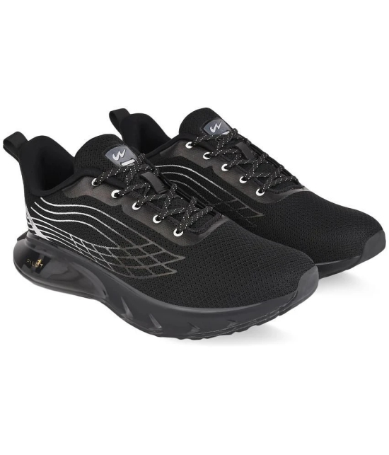 Campus - Black Mens Sports Running Shoes - None