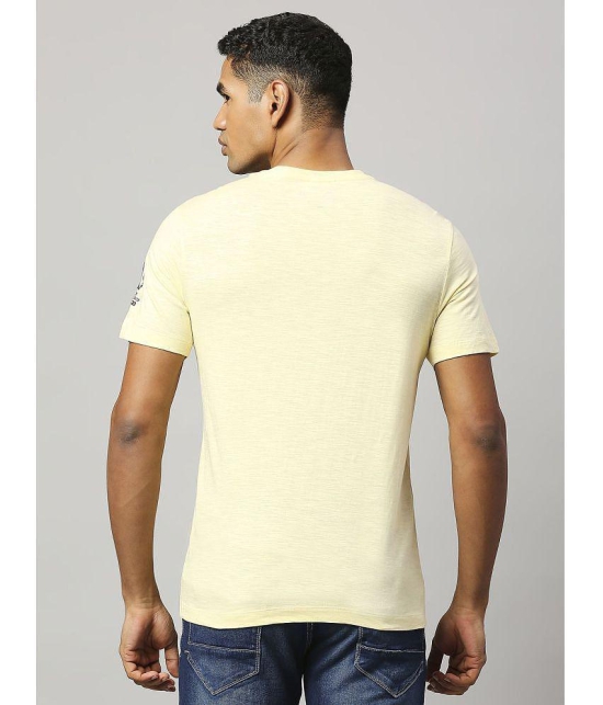 FanCode - Yellow Cotton Regular Fit Men's Sports T-Shirt ( Pack of 1 ) - None