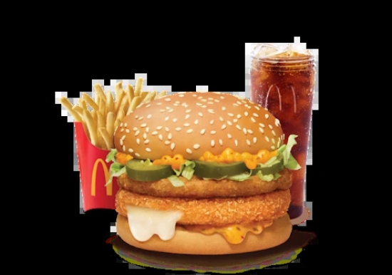 McCheese Burger Chicken Combo