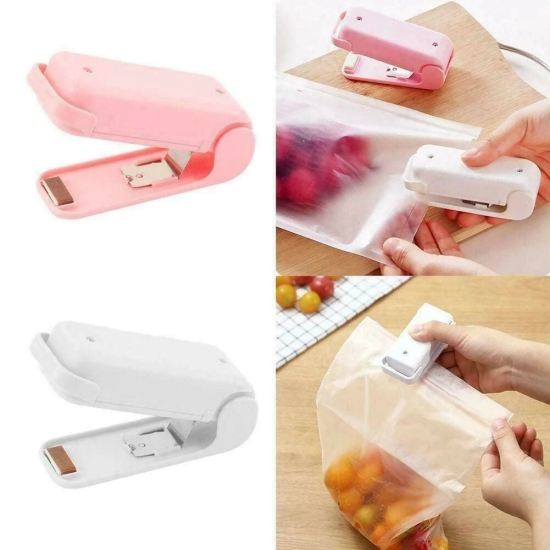 Portable Mini Sealing Machine Pladtic Bag Sealer Machine for Food Storage