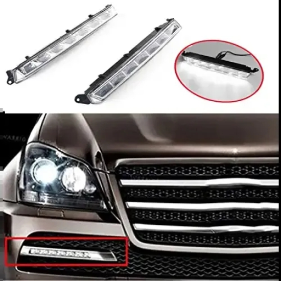 Car Craft Fog Lamp Fog Light Drl Led Drl Compatible With Mercedes Gl W164 2007 2012 Fog Lamp Fog Light Drl Led Drl Right 1649060451