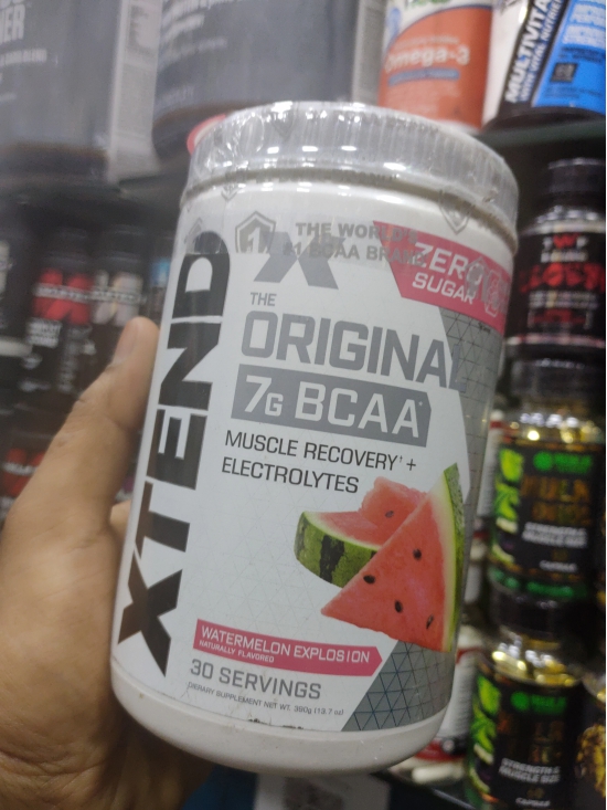 Xtend Bcaa..work ,muscle recovery . WATERLON