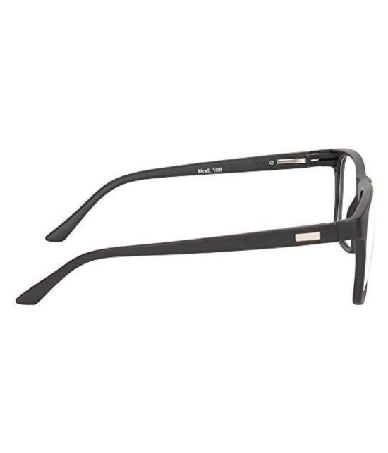 Creature Black Square Spectacle Frame SPEX-108 BLK G