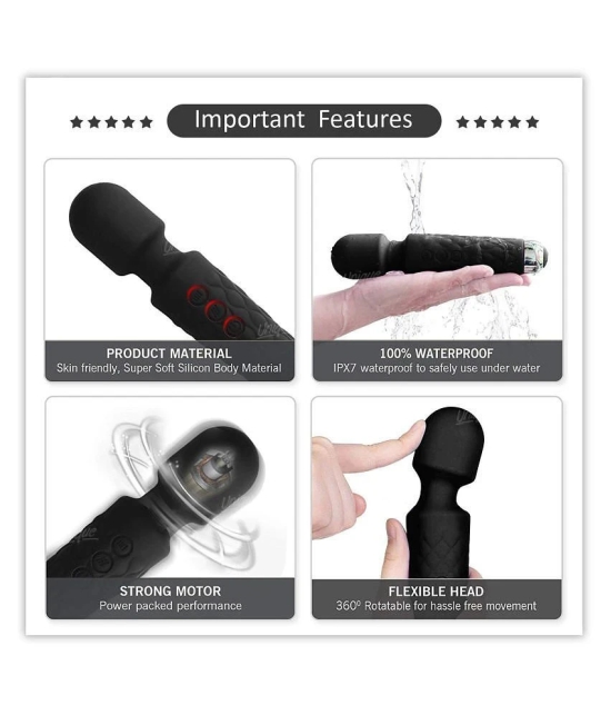 Unique Full Body Massager For Pain Relief | 20 Vibration Modes, USB Rechargeable & Waterproof