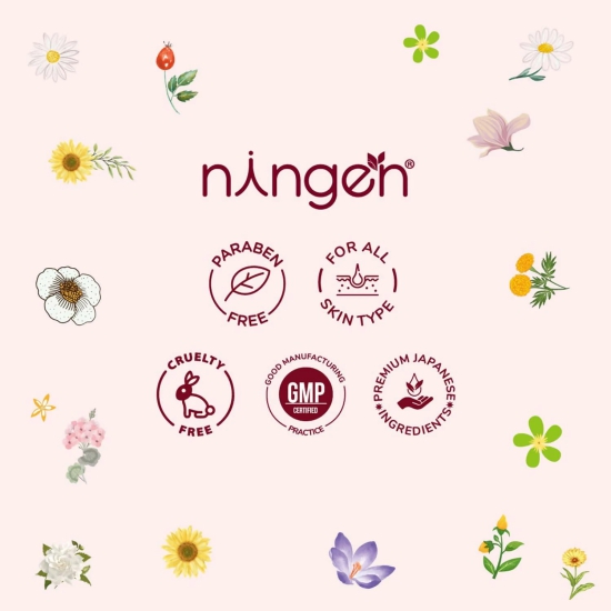 Ningen Sunflower De-Tan Cleansing Milk Gotokula Neem Removes Tan Dirt Grime And Make-Up (200g)