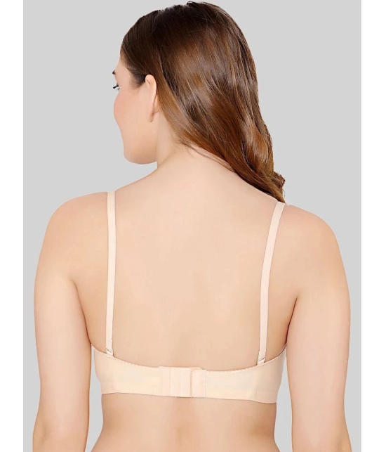 Bodycare Beige Cotton Heavily Padded Womens Balconette Bra ( Pack of 1 ) - None