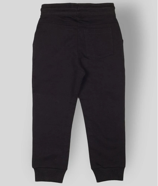 PLUM TREE - Black Cotton Boys Trackpant ( Pack of 1 ) - None