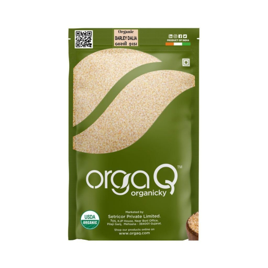 Orgaq Organicky Organic Barley/Jau Dalia(Porridge) | A Healthy Diet Solution