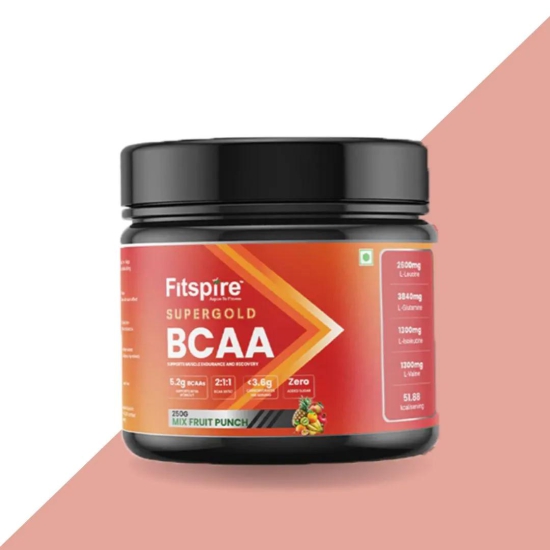 SUPER GOLD BCAA (MIX FRUIT PUNCH)