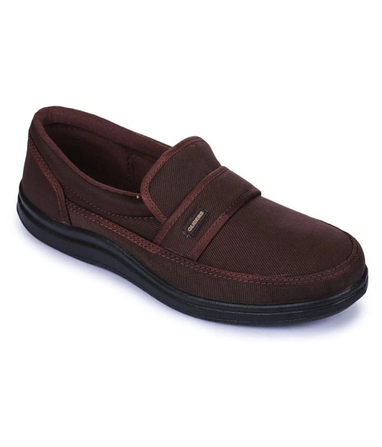 Liberty - Brown Mens Slip-on Shoes - 7