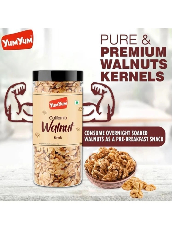 YUM YUM Dry fruits combo pack of Almonds, Cashew & Walnut | akhrot, kaju & badam (3 x 150 g) 450g