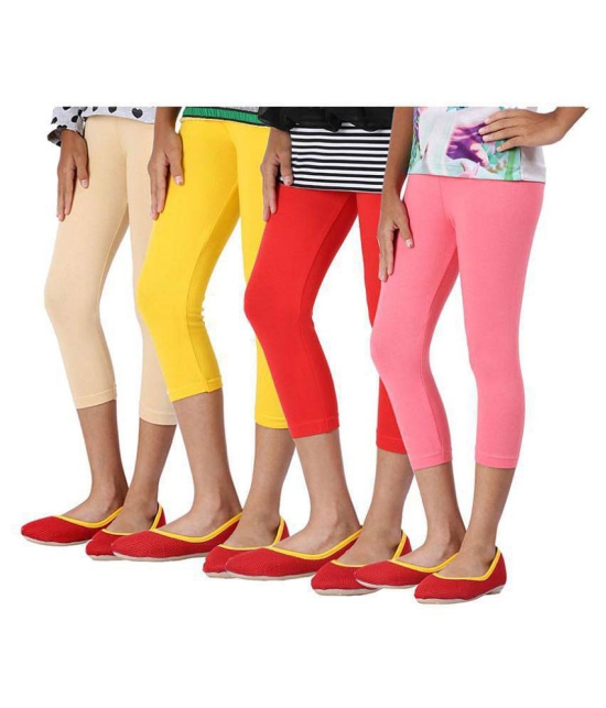 Greenwich Multicolor Leggings - Set of 4 - 15-16 Years