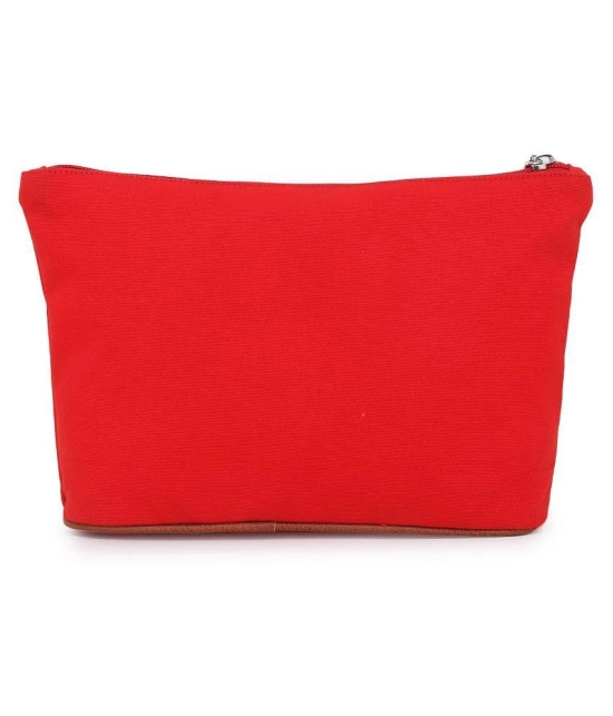 Anekaant Opus Canvas Red Pouch