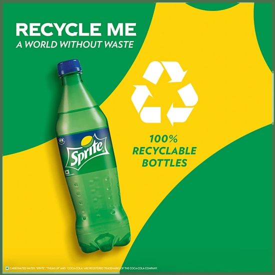 Sprite Soft Drink, 600 Ml Pet Bottle