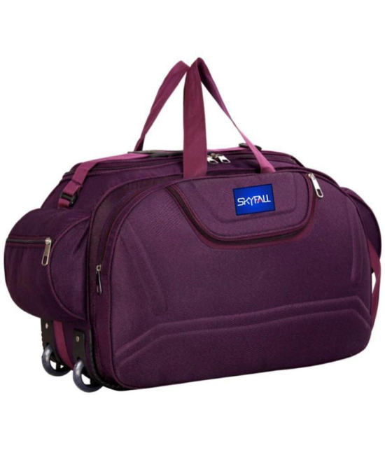 SKYFALL - Purple Nylon Duffle Bag - Onesize