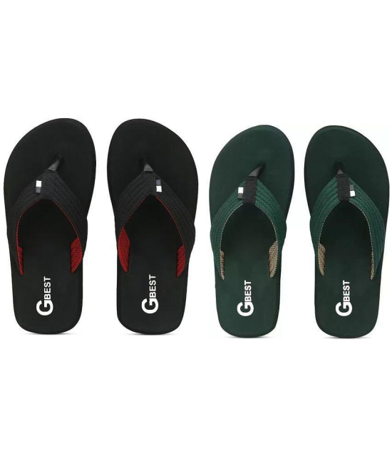 GBest - Multicolor Men''s Thong Flip Flop - None