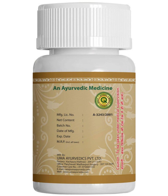 UMA AYURVEDA Panchamritlauh_Guggul_With_Silver_80_Tab Tablet 1 kg Pack Of 1