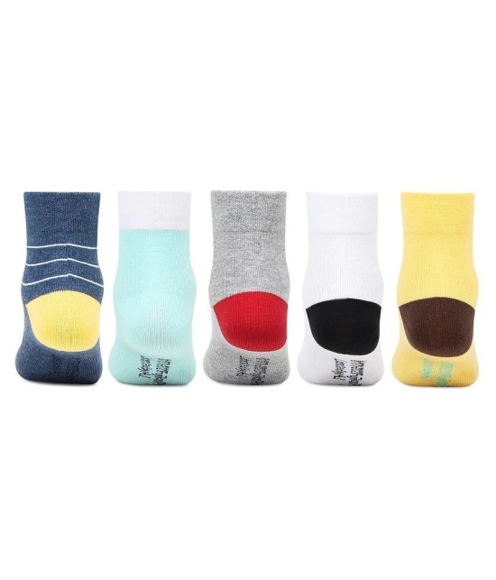 Kids Doremon Boys Socks by Bonjour-Pack Of 5 - 12-24 Months