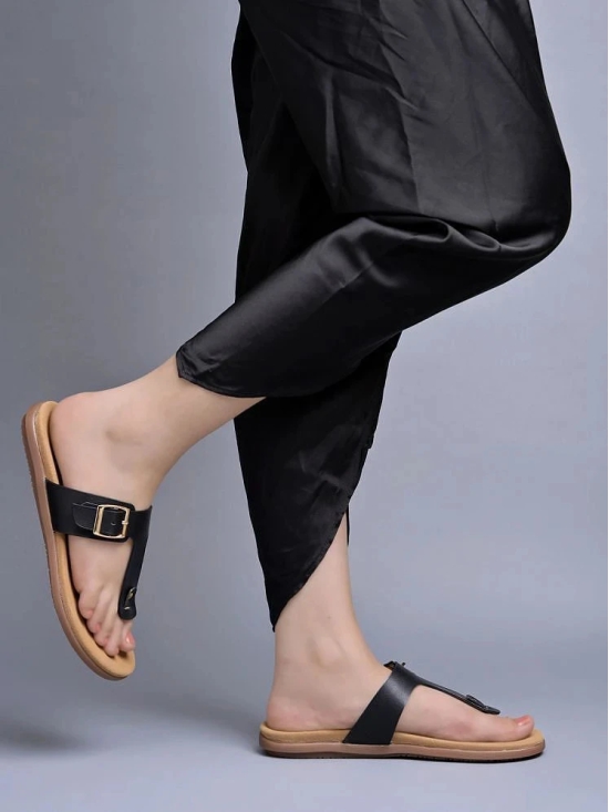 Shoetopia Black Womens Flats - None