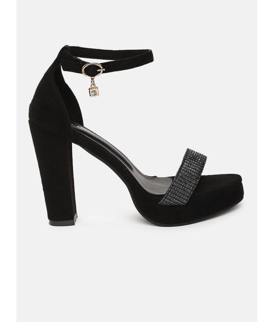 MARC LOIRE - Black Women's Sandal Heels - None