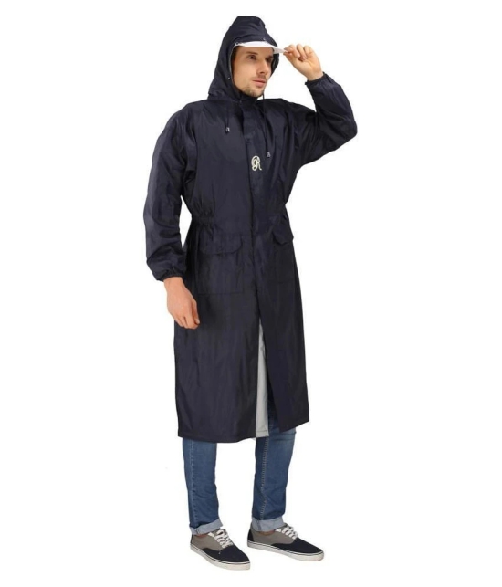 Goodluck Navy Rain Coat - 2XL