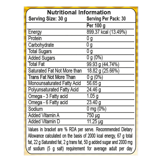 GROUNDNUT OIL 1 LTR (B) - T