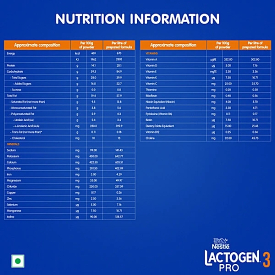 Nestle Lactogen 3, 400 Gm